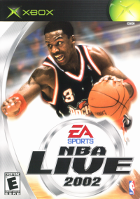 NBA Live 2002 JP Xbox JP box art